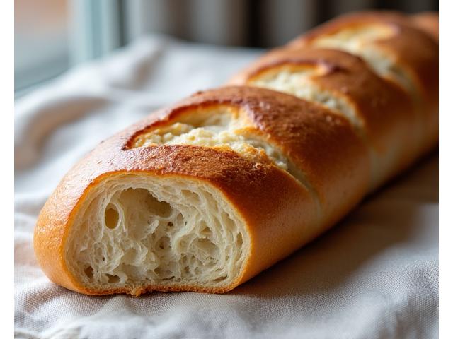 Photo d'une Baguette Tradition fraîchement cuite